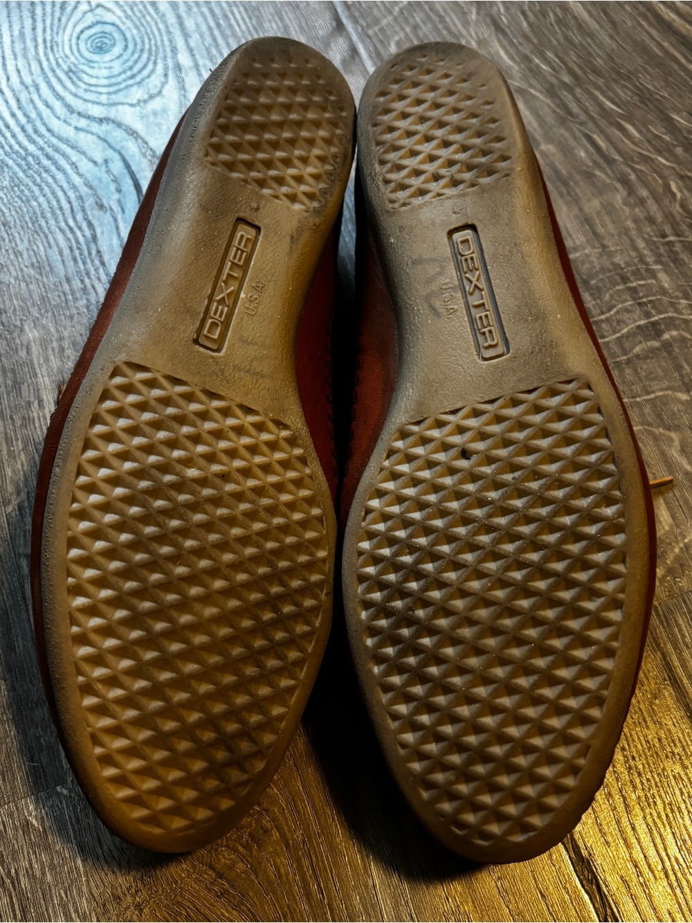 Dexter Brown Woven Leather Slip-On Loafers with Laces - Picture 5 of 9